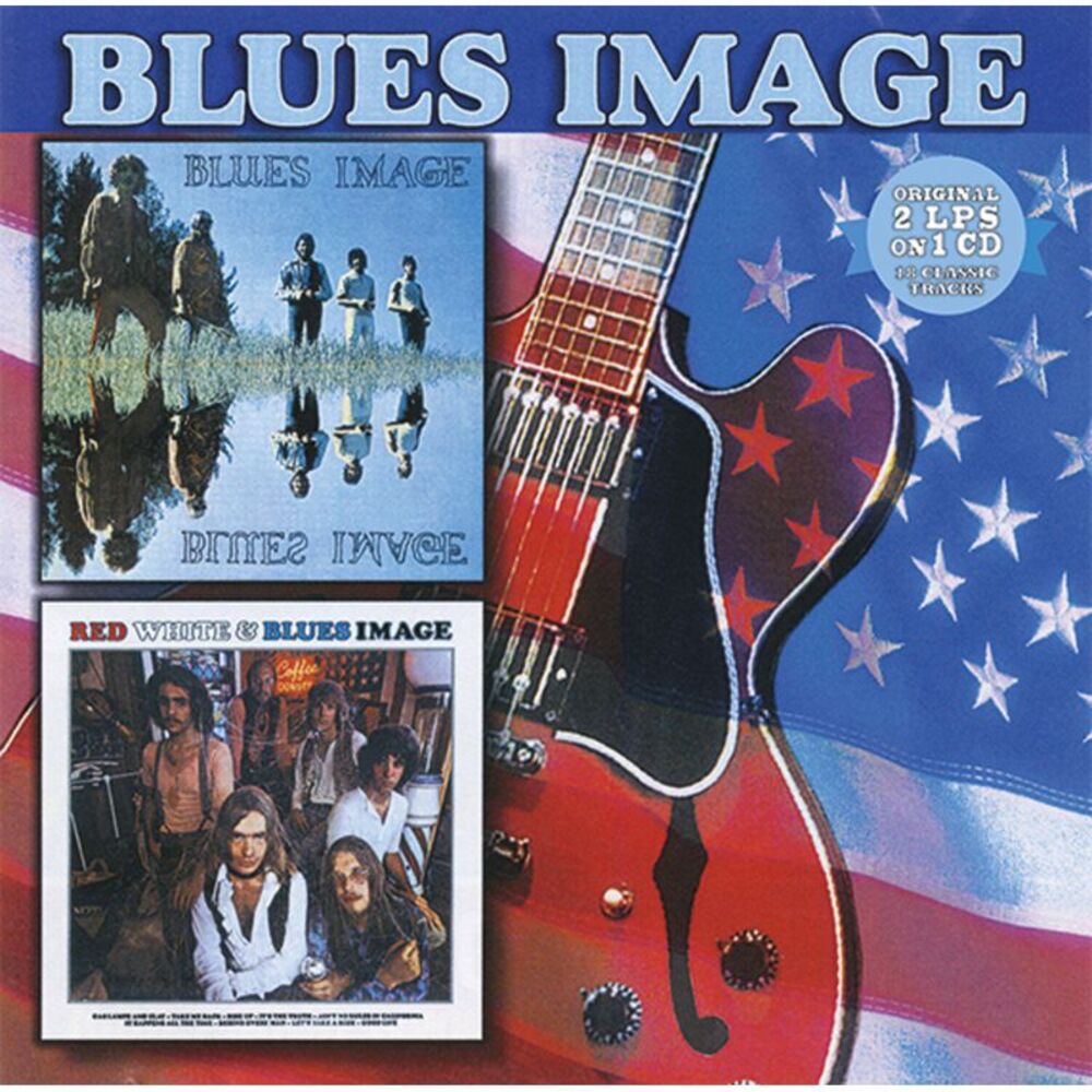 The Blues Image - Blues Image / Red White & Blues Image - 2 LPs on 1 CD